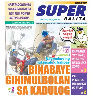SuperBalita Davao - 14 set. 2023