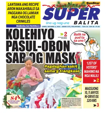SuperBalita Davao - 02 out. 2023