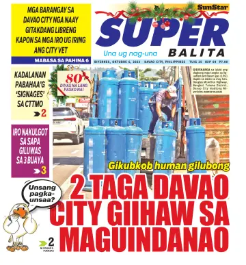 SuperBalita Davao - 06 out. 2023