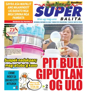 SuperBalita Davao - 13 out. 2023