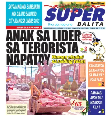 SuperBalita Davao - 21 Oct 2023