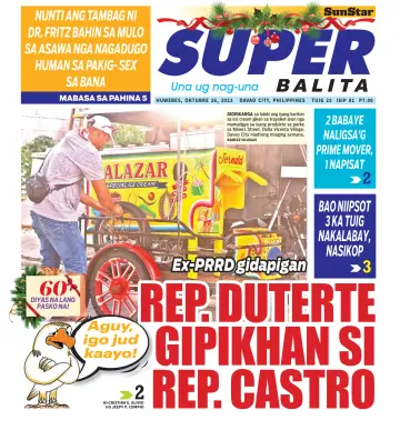 SuperBalita Davao - 26 Oct 2023
