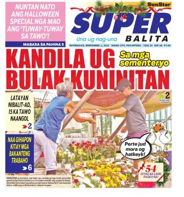 SuperBalita Davao - 01 nov. 2023