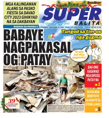 SuperBalita Davao - 16 Nov 2023