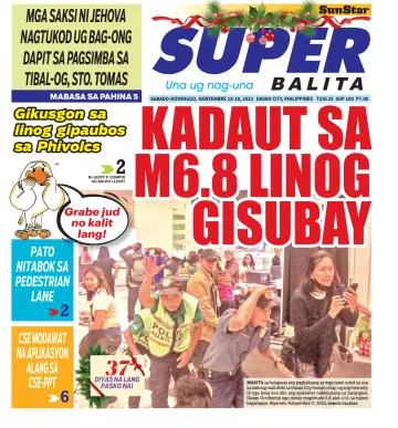 SuperBalita Davao - 18 Nov 2023