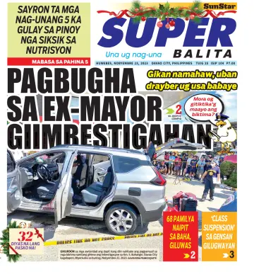 SuperBalita Davao - 23 Nov 2023