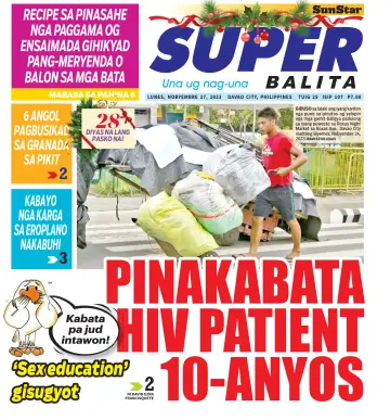 SuperBalita Davao - 27 Nov 2023