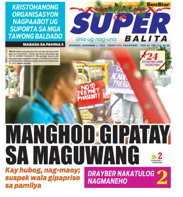 SuperBalita Davao - 1 Dec 2023