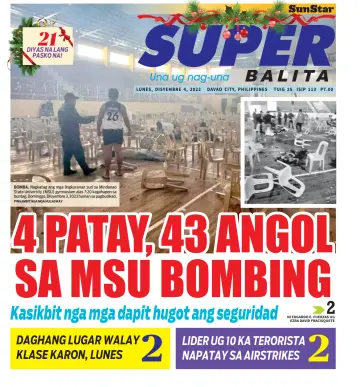 SuperBalita Davao - 4 Dec 2023