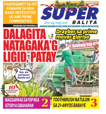 SuperBalita Davao - 15 dez. 2023