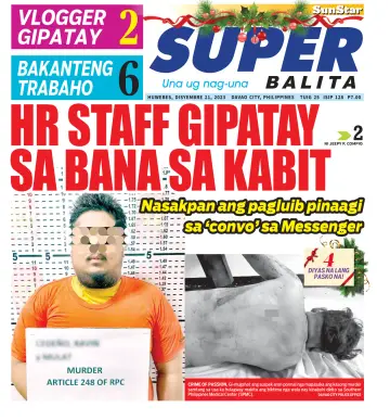 SuperBalita Davao - 21 dez. 2023