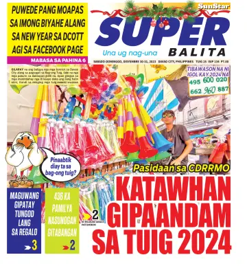 SuperBalita Davao - 30 Dec 2023