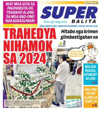 SuperBalita Davao - 08 jan. 2024