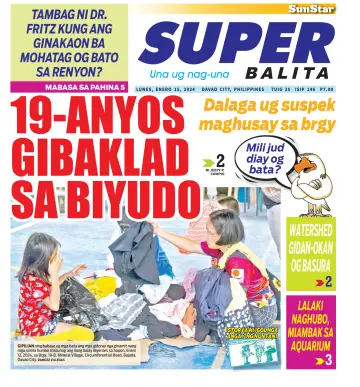 SuperBalita Davao - 15 jan. 2024