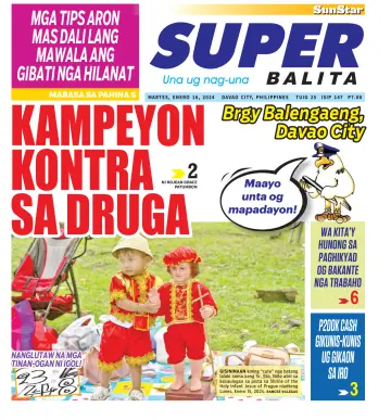 SuperBalita Davao - 16 jan. 2024