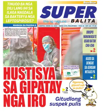 SuperBalita Davao - 23 Jan 2024