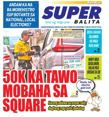 SuperBalita Davao - 27 Jan 2024