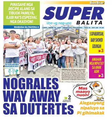 SuperBalita Davao - 29 jan. 2024
