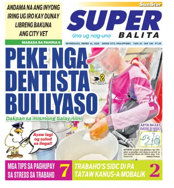 SuperBalita Davao - 31 jan. 2024