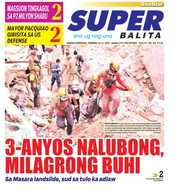 SuperBalita Davao - 10 fev. 2024