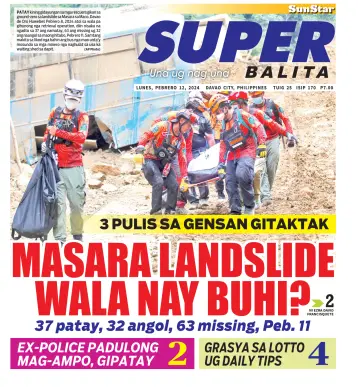 SuperBalita Davao - 12 fev. 2024