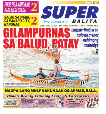 SuperBalita Davao - 15 abril 2024