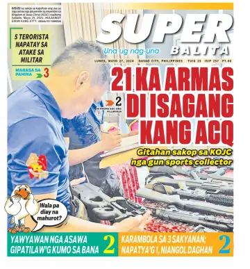 SuperBalita Davao - 27 May 2024