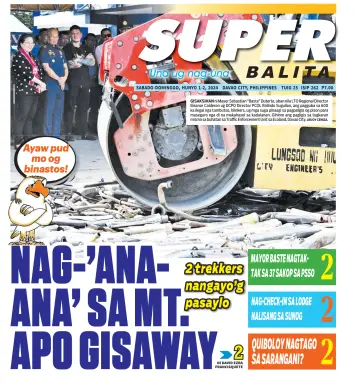 SuperBalita Davao - 01 июн. 2024