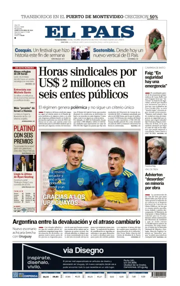 El País (Uruguay) - 22 4月 2024