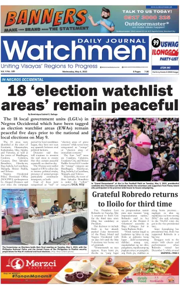 Watchmen Daily Journal - 4 May 2022