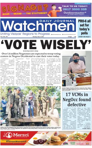 Watchmen Daily Journal - 9 May 2022