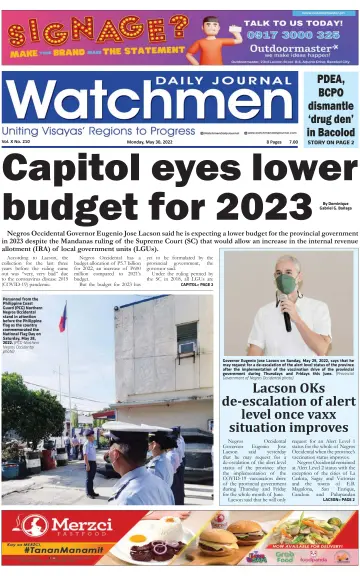 Watchmen Daily Journal - 30 May 2022