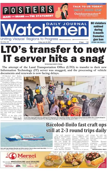 Watchmen Daily Journal - 10 Jun 2022