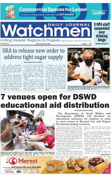 Watchmen Daily Journal - 26 Aug 2022