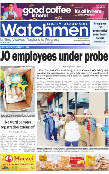 Watchmen Daily Journal - 31 Jan 2023