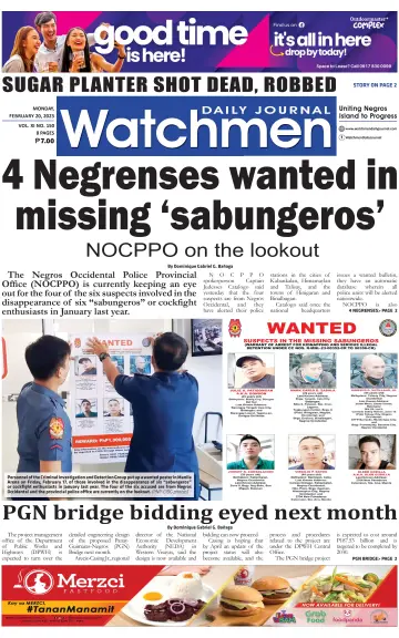 Watchmen Daily Journal - 20 Feb 2023