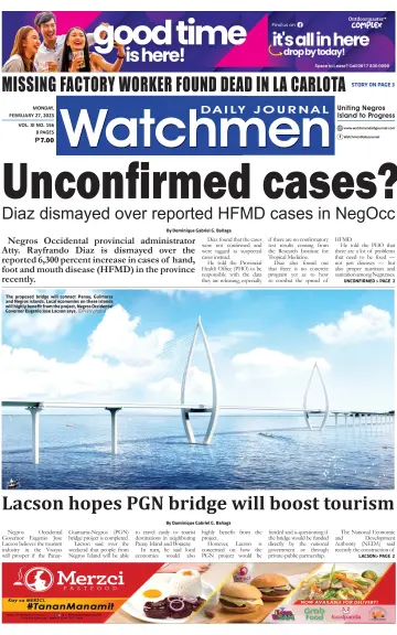 Watchmen Daily Journal - 27 Feb 2023