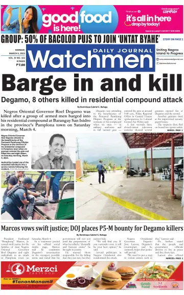 Watchmen Daily Journal - 6 Mar 2023