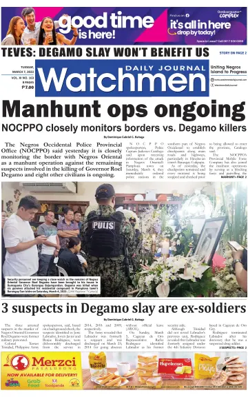 Watchmen Daily Journal - 7 Mar 2023