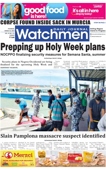 Watchmen Daily Journal - 16 Mar 2023