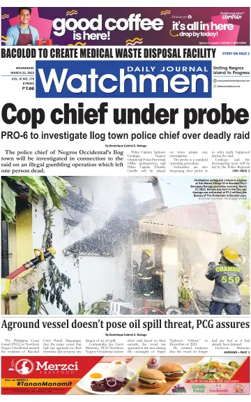 Watchmen Daily Journal - 22 Mar 2023