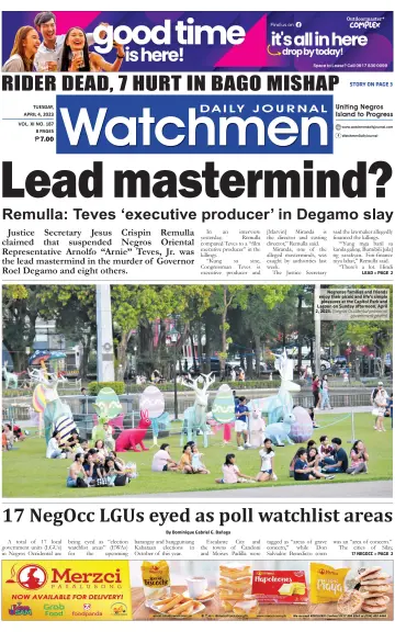 Watchmen Daily Journal - 4 Apr 2023