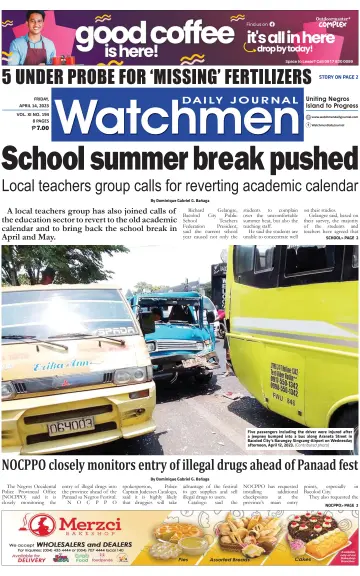Watchmen Daily Journal - 14 Apr 2023