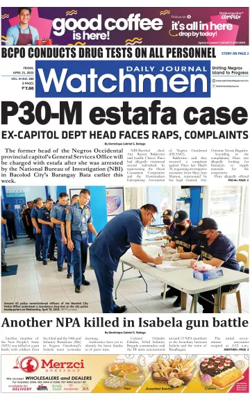 Watchmen Daily Journal - 21 Apr 2023
