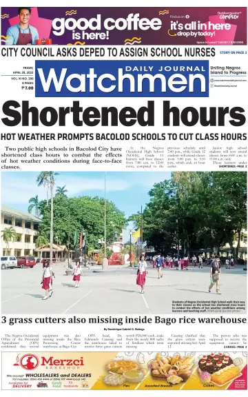 Watchmen Daily Journal - 28 Apr 2023