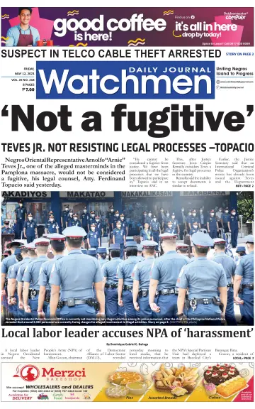 Watchmen Daily Journal - 12 May 2023
