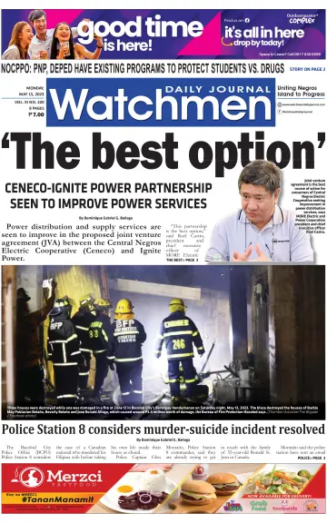Watchmen Daily Journal - 15 May 2023