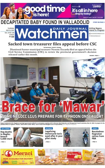 Watchmen Daily Journal - 25 May 2023