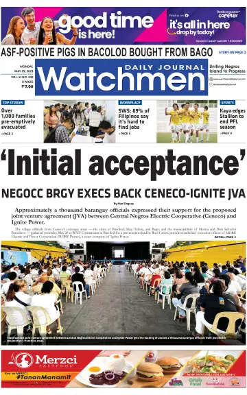 Watchmen Daily Journal - 29 May 2023