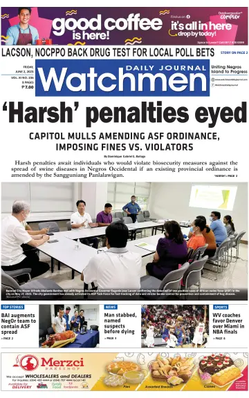 Watchmen Daily Journal - 2 Jun 2023